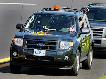 На базе гибрида Ford Escape построили автомобиль для слепых