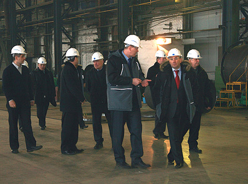 «Сибэнергомаш» посетил «Подольский машиностроительный завод»