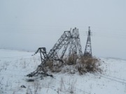 В Киргизии восстановили опору ЛЭП, соединяющую станции каскада Аламудунских ГЭС