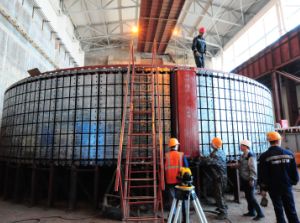 На Богучанской ГЭС смонтировали ротор гидроагрегата №7