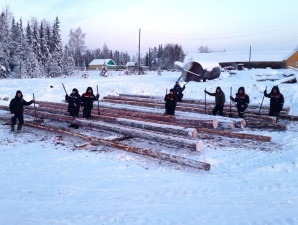 В Сунтарском РЭС начался завоз партий энерголеса