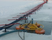 «Транснефть – Урал» устранила условный нефтяной разлив на реке в условиях ледяного покрова