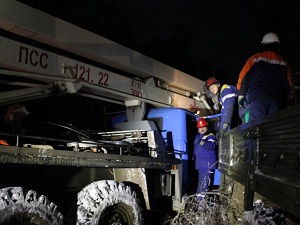 10 бригад «Владимирэнерго» устраняют последствия снегопада