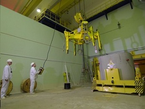 Чернобыльская АЭС вывозит переработанные радиоактивные отходы на захоронение