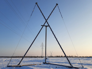 «Россети Тюмень» реконструируют двуцепную ЛЭП 110 кВ «ПП Северный – Харампурская»