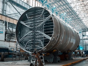 «ЗиО-Подольск» провел контрольную сборку сепаратора-пароперегревателя для Курской АЭС