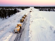 На месторождения Ванкорского кластера  будет доставленопо зимникам около 300 тысяч тонн грузов