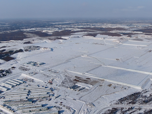 На стройплощадке Амурского ГХК забьют более 30 тысяч свай под фундамент установки пиролиза