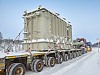 На стройплощадку Кольской ветроэлектростанции доставлен трансформатор