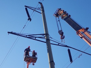 «ФСК ЕЭС» модернизирует ЛЭП, выдающие мощность Хуадянь-Тенинской ТЭЦ