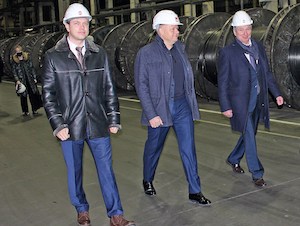 Глава Перми Алексей Демкин побывал на «Камкабеле»