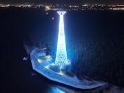 «Россети Центр и Приволжье» влючат подсветку Шуховской башни на Оке в февральские праздники