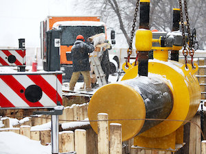 В Москве началась реконструкция Голутвинского подводного газопровода