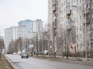 «Ленсвет» обновляет наружное освещение на Беговой улице в Санкт-Петербурге