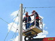 «Ростовэнерго» смонтировало 2 км СИП в Азовском и Кагальницком районах