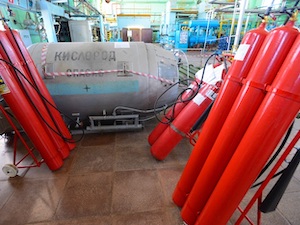 «Электрохимический завод» за два года поставил для борьбы с COVID-19 более 1,3 млн литров кислорода