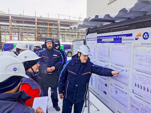 Курская АЭС-2 признана образцовой строительной площадкой «Росатома»