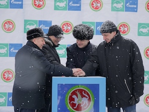 В Татарстане подключен к сетевому газу микрорайон для многодетных семей в городе Мамадыше
