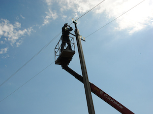В Оренбурге к электросети подключена насосная станция