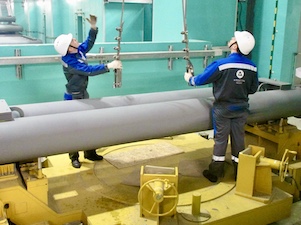 На стройплощадку Курской АЭС-2 доставлена первая партия имитаторов тепловыделяющих сборок