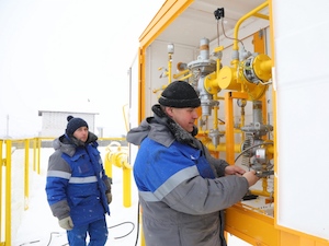 В селе Венец Нижегородской области подключены к газоснабжению первые потребители