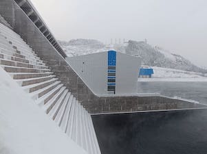 В районе Богучанской ГЭС снегозапасы соответствуют многолетней норме