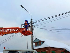 «Мособлэнерго» построило воздушную ЛЭП в поселке Шувое