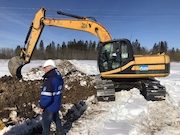 В Ленинградской области построен распределительный газопровод в деревне Лехтуси