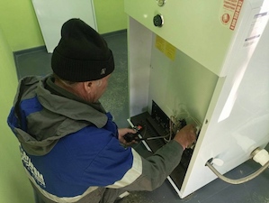 Спортивный клуб в станице Днепровская Краснодарского края переведен на газовое отопление