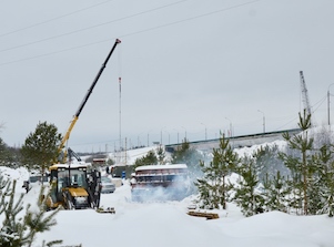 В пригороде Смоленска реконструирован газопровод через реку Днепр