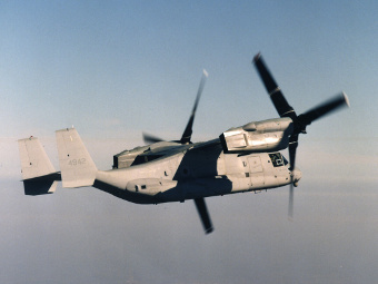 Rolls-Royce займется техобслуживанием конвертопланов Osprey