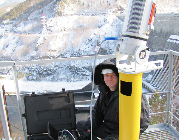 Впервые на Саяно-Шушенской ГЭС произвели трехмерное лазерное сканирование