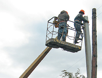 МРСК Сибири увеличивает объемы замены дефектных опор