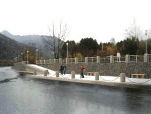 РусГидро благоустроит набережную Енисея в поселке гидроэнергетиков Черемушки