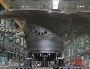 «Силовые машины» изготовили для Чебоксарской ГЭС рабочее колесо гидротурбины