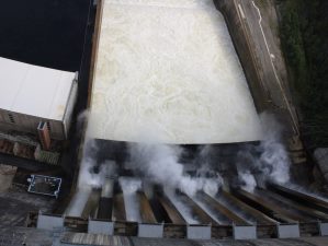 За неделю уровень верхнего бьефа Саяно-Шушенской ГЭС снизился на 1,86 м