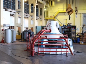 Путкинская ГЭС включила в сеть гидроагрегат №3 после капитального ремонта