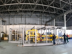 Установка подготовки топливного газа для энергоцентра Барсуковского месторождения прошла заводские испытания