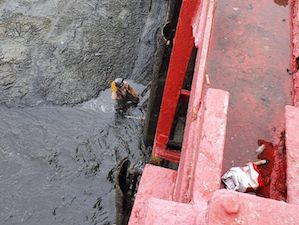 На Низовом водохранилище утсранена деформация затвора ГТС