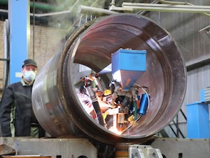 Петрозаводскмаш завершил наплавку трубных заготовок для энергоблока АЭС «Тяньвань»