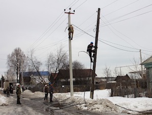 Свердловское «Облкоммунэнерго» модернизирует ЛЭП в Верхней Пышме