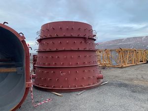 РусГидро монтирует гидротурбины на строящихся Красногорских МГЭС