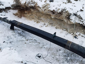 На Губкинском газовом промысле ремонтируют межпромысловый газопровод