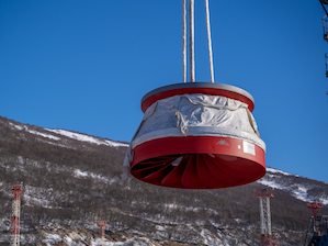 На Усть-Среднеканскую ГЭС доставлено рабочее колесо турбины для первого гидроагрегата