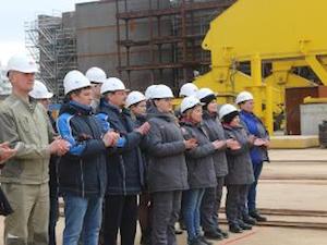 Судоверфь «Звезда» заложила первый танкер типа MR