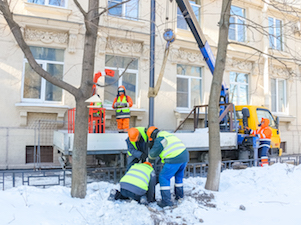 «Ленсвет» реконструирует систему освещения в Московском районе Санкт-Петербурга