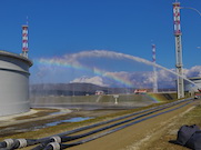 На Морском терминале КТК под Новороссийском потушили условный пожар