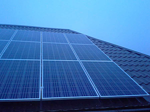 В Оренбургском районе к электросети подключены две крышные солнечные батареи
