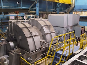 На ЧерМК модернизирована газовая утилизационная бескомпрессорная турбина