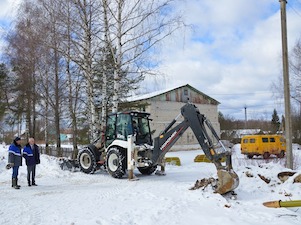 «Газпром газораспределение Смоленск» строит газовые сети в селе Угра